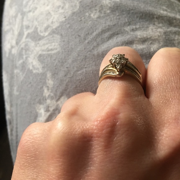 Vintage cluster ring - Picture 5 of 6